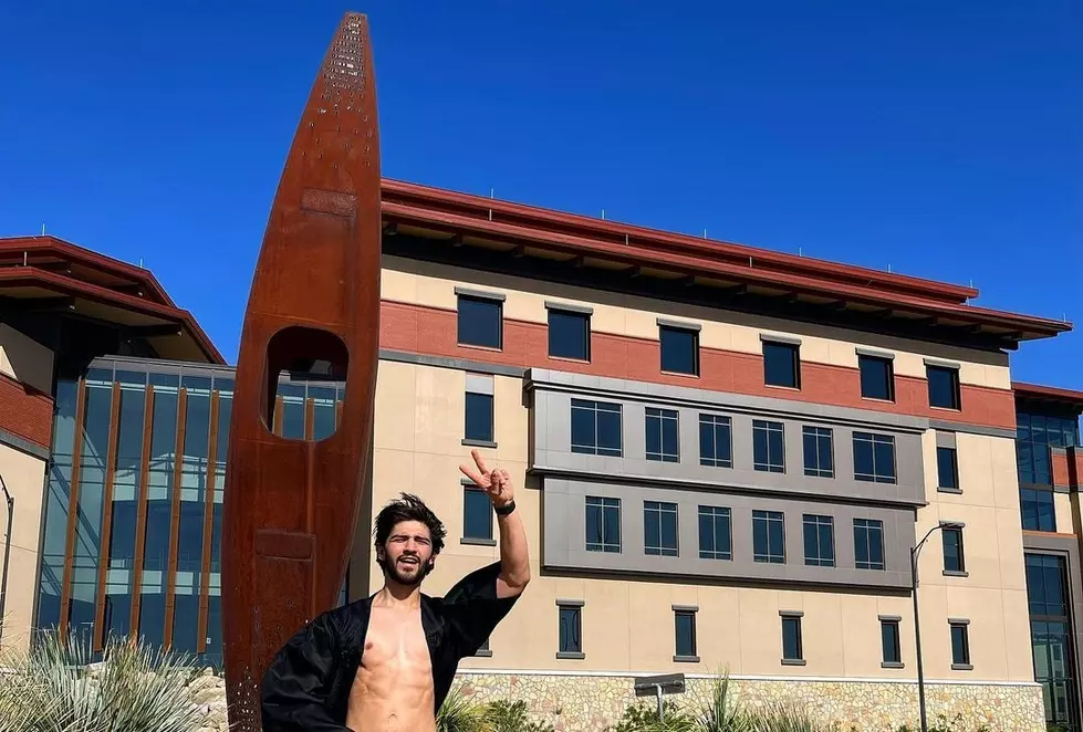 UTEP Grad Poses Semi-Nude, Shows Pride with His Pick Up