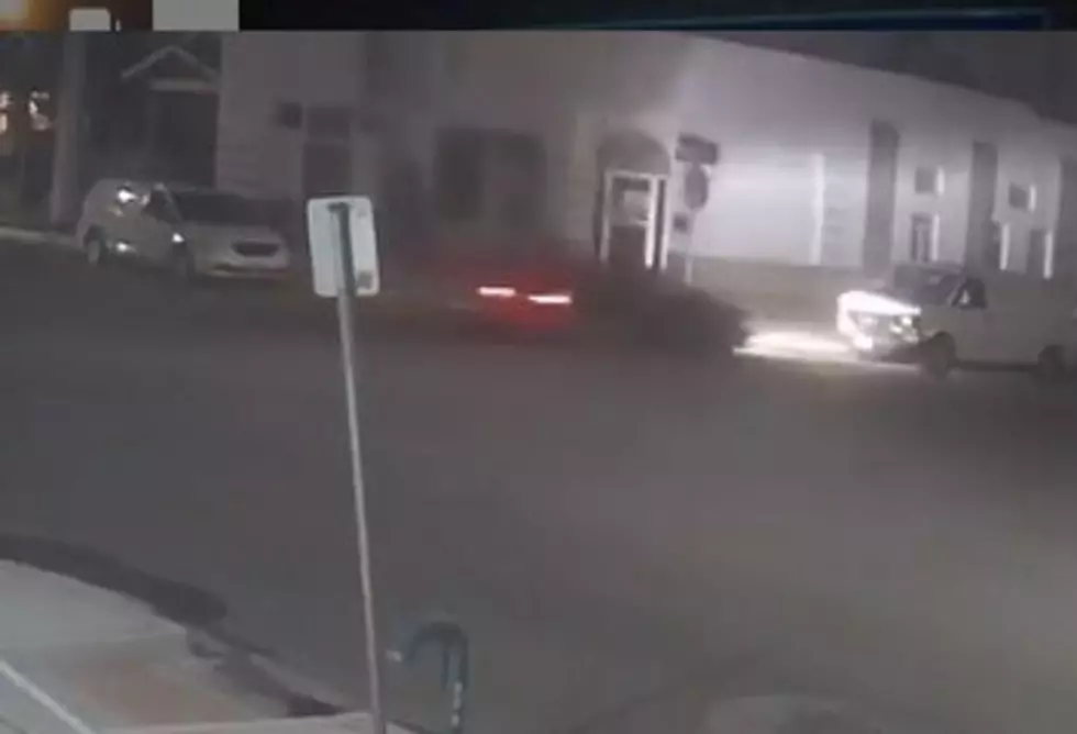 Crazy Video Shows Possibly Drunk Driver Taking Out Dumpster In Central El Paso