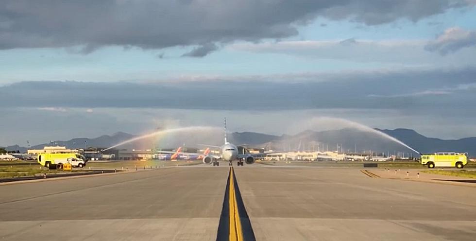 Did You Know Water Salutes Were A Thing At The El Paso Airport?