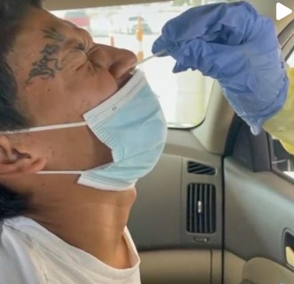 Watch These Guys Get Their Noses Invaded During A COVID Test