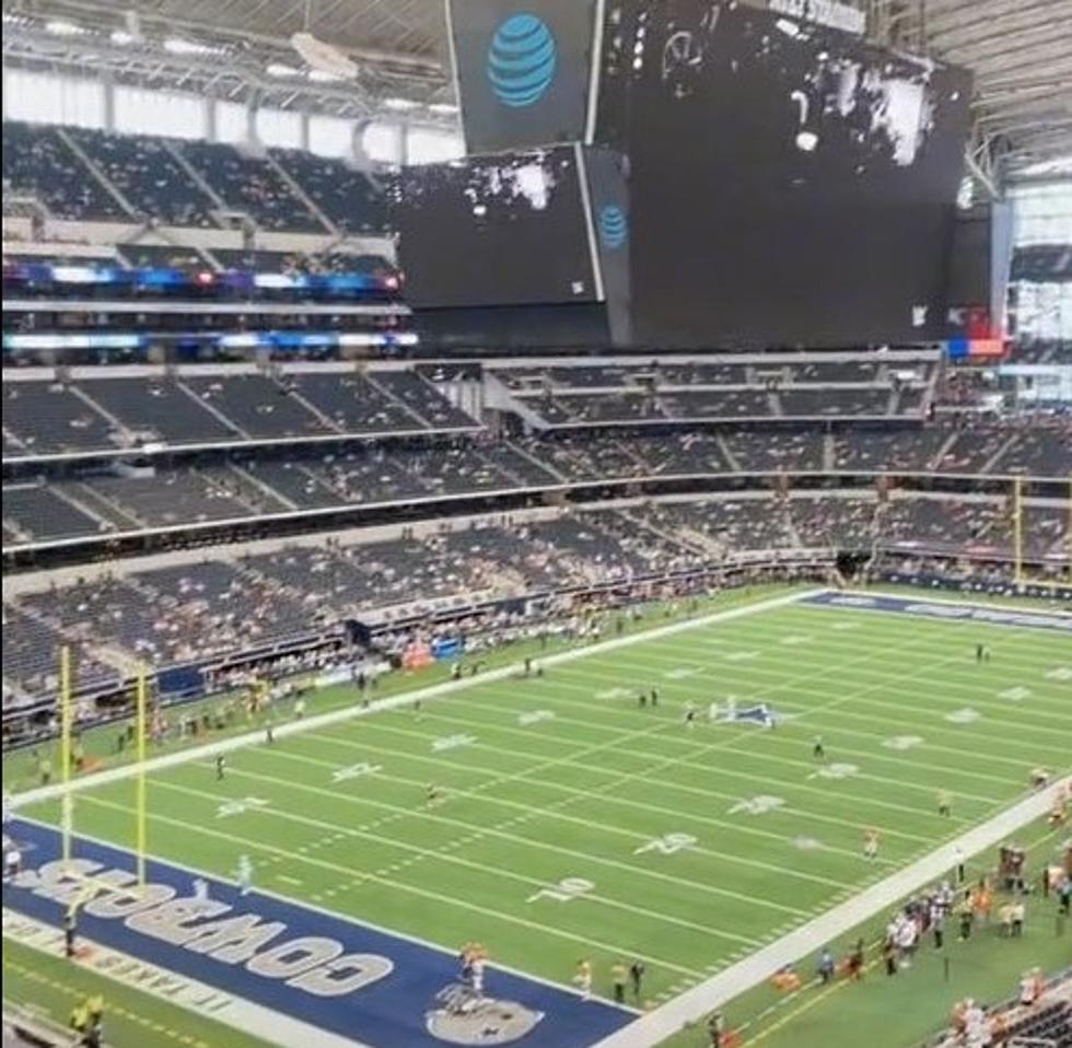 Tricia Got To Watch The Dallas Cowboys From A Skybox