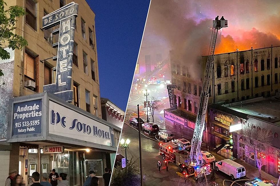 De Soto Hotel in El Paso Gutted by Fire Had a Haunted Reputation