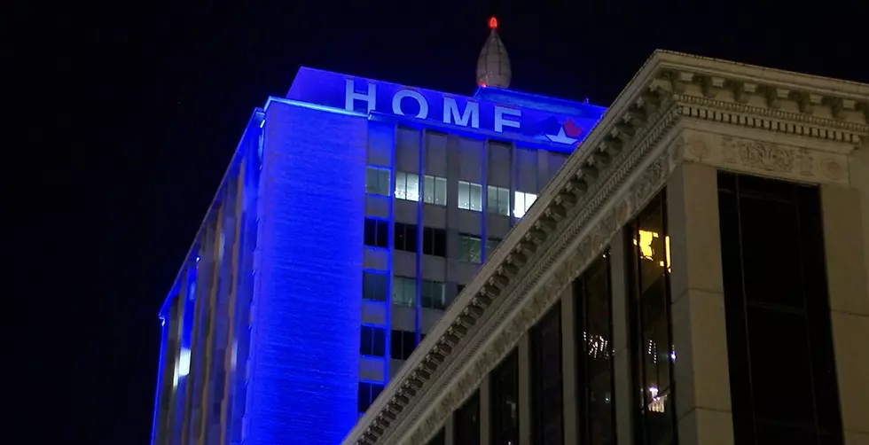 El Paso’s Iconic Blue Flame Building Will Shine White 23 times In Honor Of August 3rd Victims