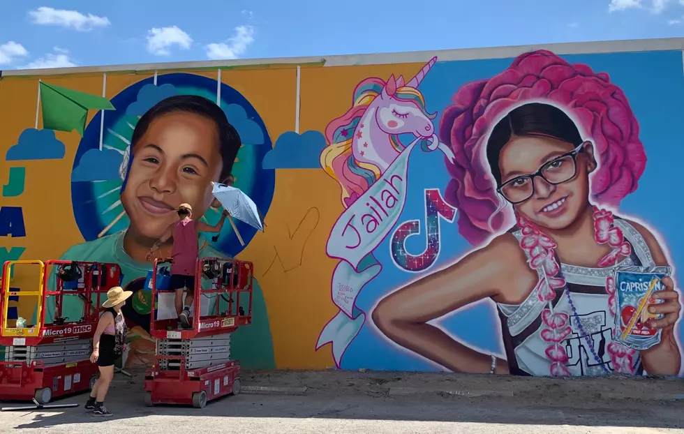 El Paso Artist Takes Part In Uvalde Mural Project To Honor Kids