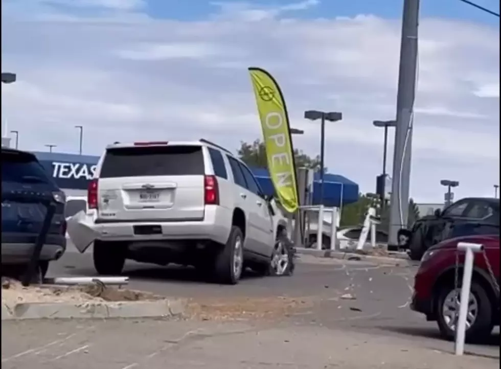 An Unstable Driver Plows Into El Paso Dealership In Crazy Video