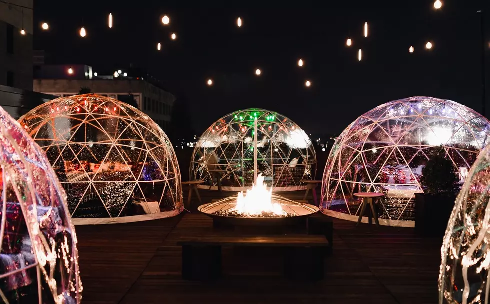 Dine Inside a Cozy Rooftop Igloo at Downtown El Paso Hot Spot