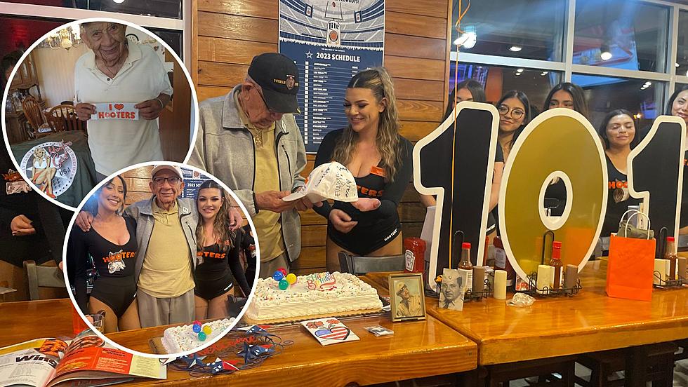 101-Year-Old Veteran Has Birthday Bash at Texas Hooters