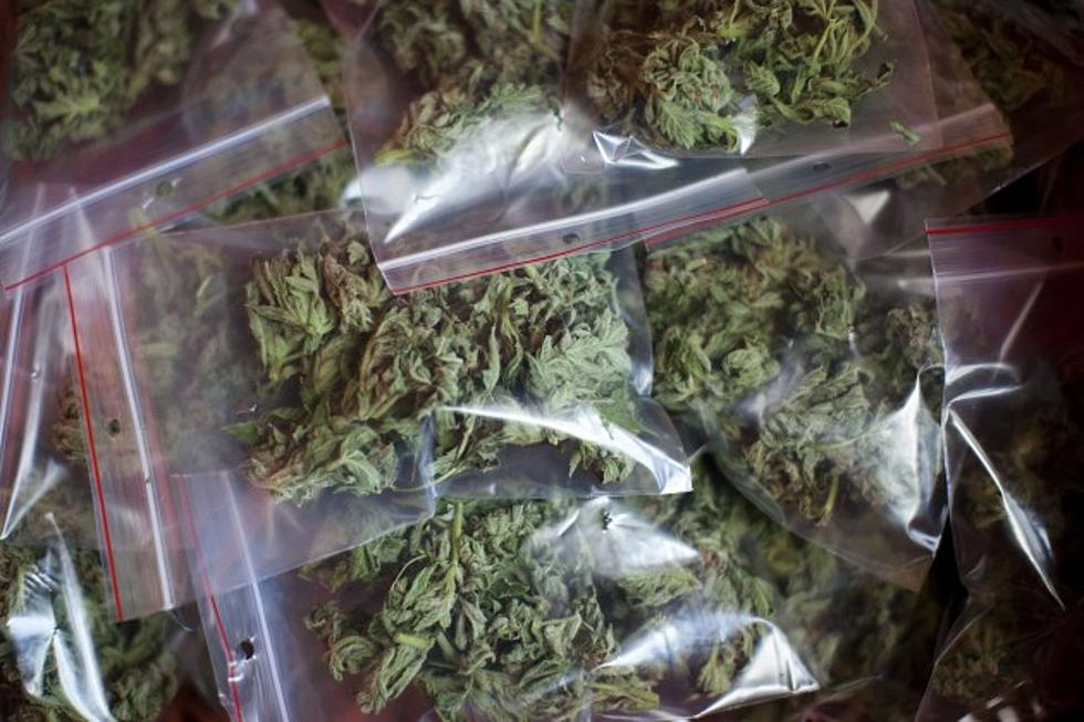 26 Pounds of Marijuana Crashes Through Roof