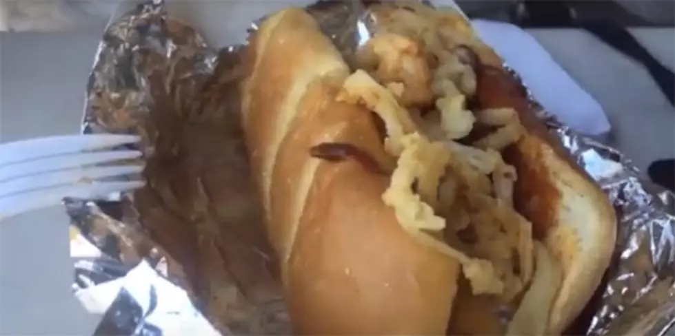 Check Out Huge Hot Dog at Pasco Food Truck Friday