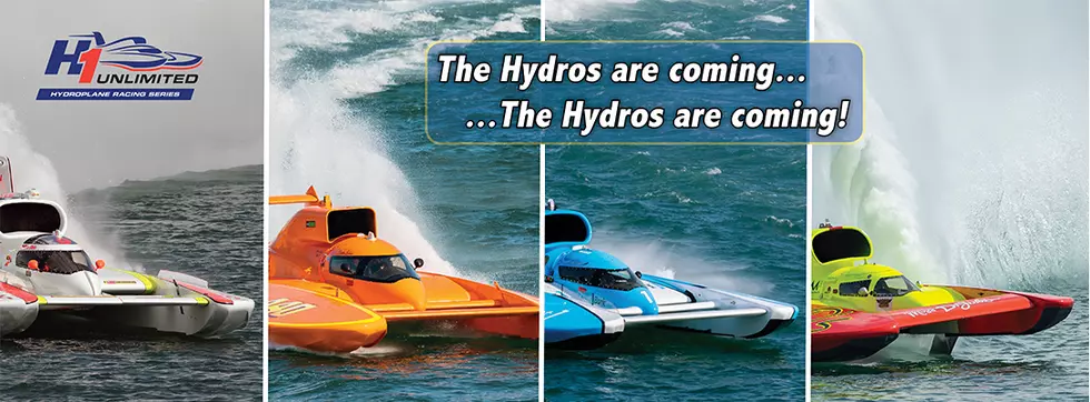 Hydroplanes Return to Tricities in June for a One Day Practice