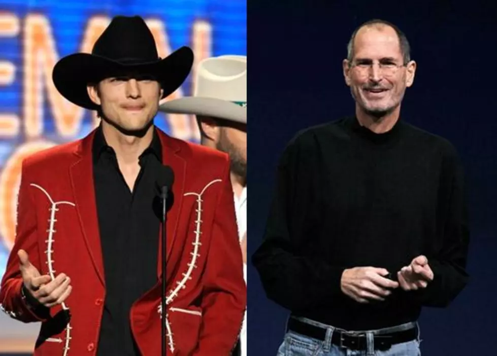 Ashton Kutcher Taking up Country Music and Set to Play Steve Jobs