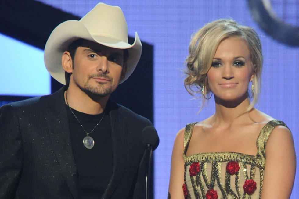 Carrie Underwood and WE Fest Artist Brad Paisley Return to Host 2014 CMA Awards