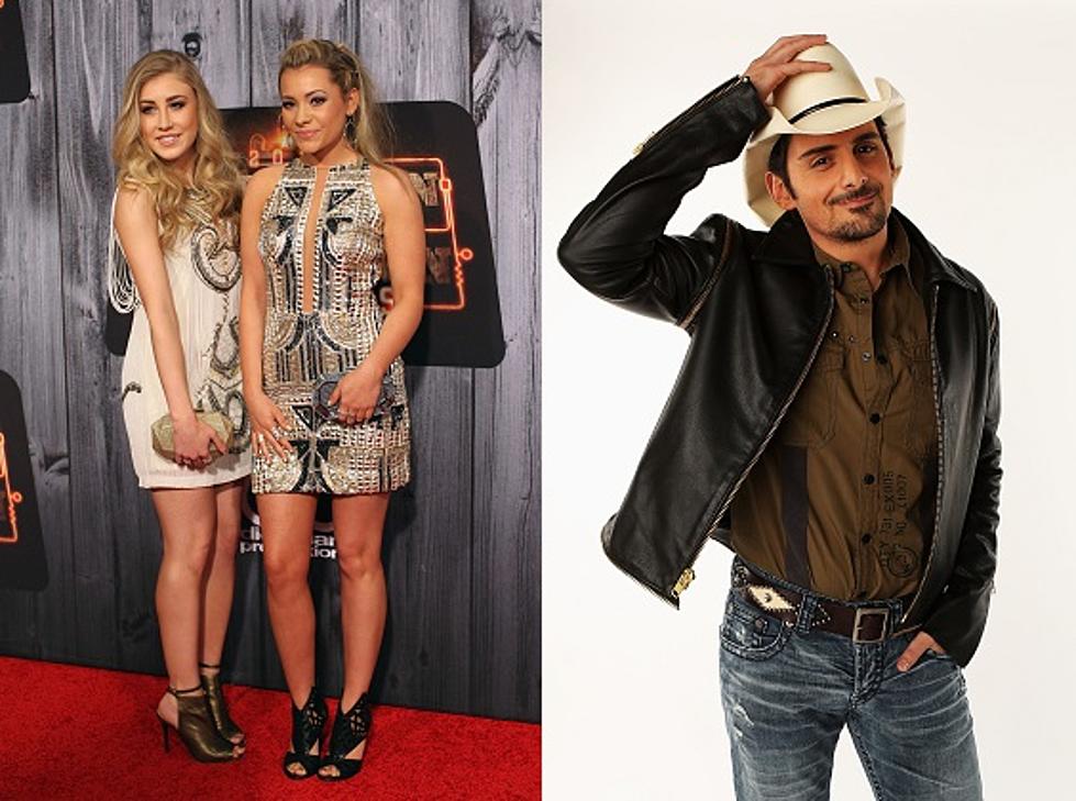 Maddie & Tae and Brad Paisley Want YOU! …To [VOTE] on a New Music Monday