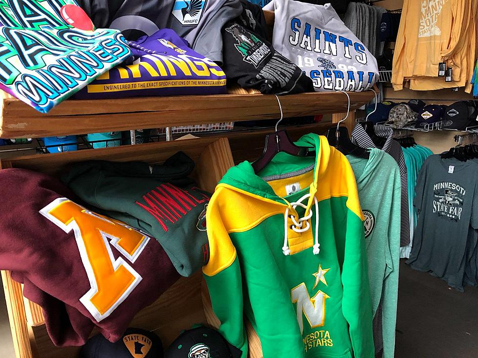 MN Sports Team Merchandise Clearance Sale on State Fair Grounds