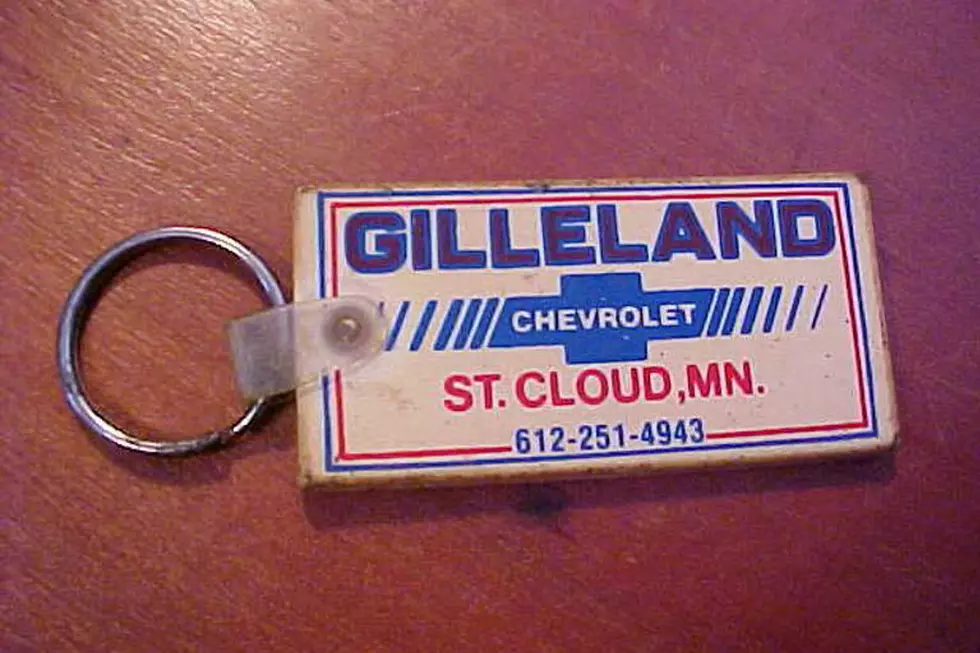 Vintage St. Cloud Car Dealership Key Ring Being Sold On Etsy