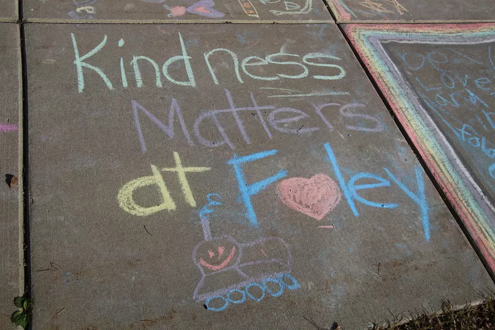 Foley Students Spread Kindness Through Chalk Art