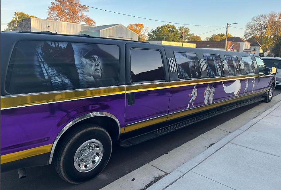 ‘Two Minute Tommy’ Just Rolled Out A New Vikings Themed Limo