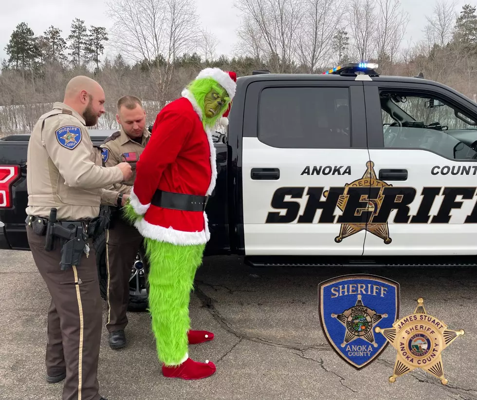 Anoka County Sheriff Arrests The Grinch for Stealing Christmas
