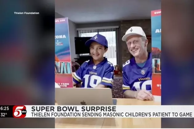 Minnesota Viking Surprises 8-Year-Old With Tickets To The Super Bowl