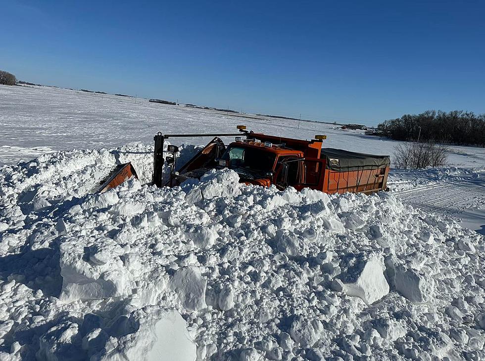Western Minnesota Sheriff Shares 'Incredible' Snow Plow Picture
