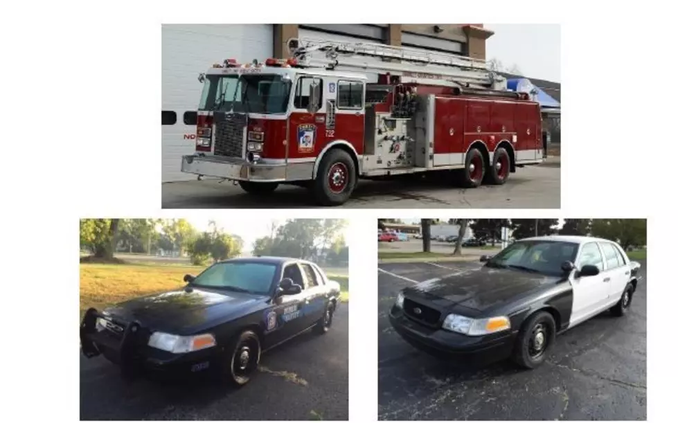 Auction for Police, Fire, and Other City Vehicles October 15