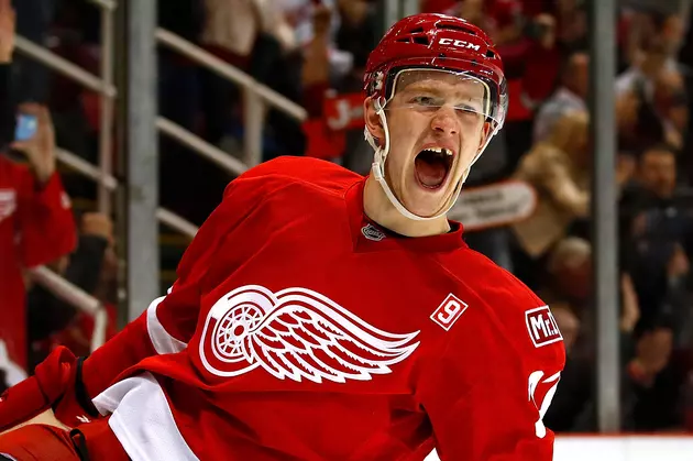 Sports: Wings Rookie Wins it in First Game, 5-4 in Shootout