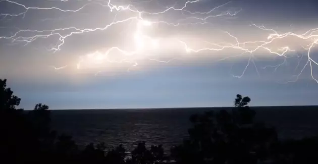 The Wonders of Lightning on Lake Michigan