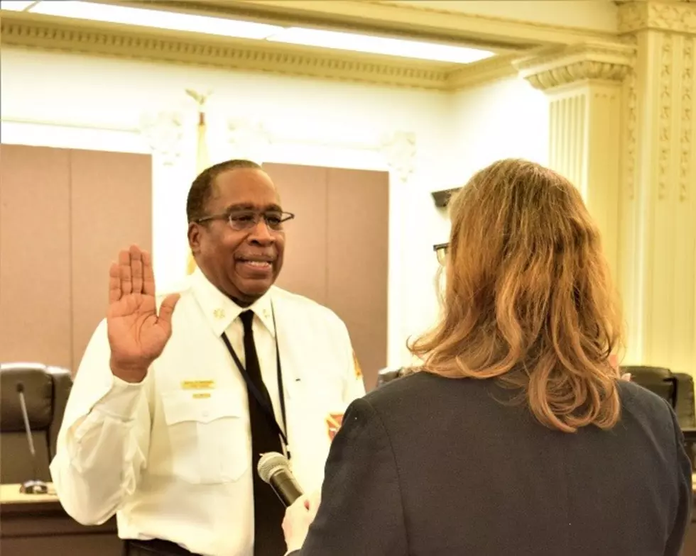Battle Creek Fire Chief, New Firefighters Sworn In Tuesday