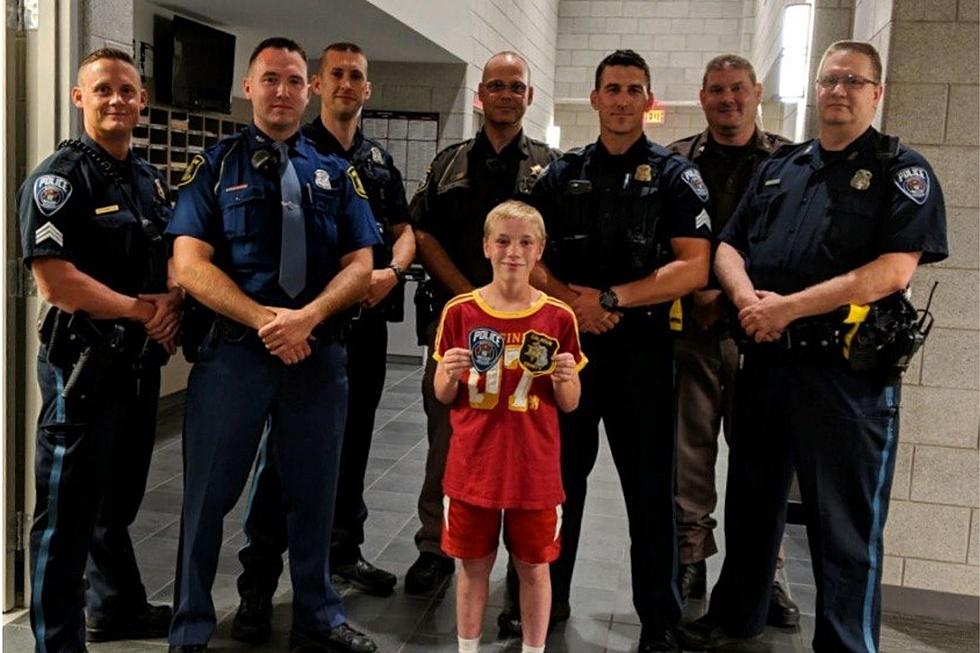Colorado Boy Visits Calhoun County Area Law Enforcement Officers