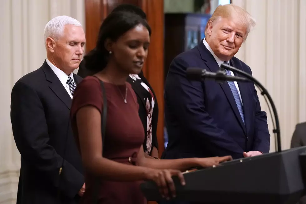 Young Black Leaders At White House; Prayer Astounds The Room
