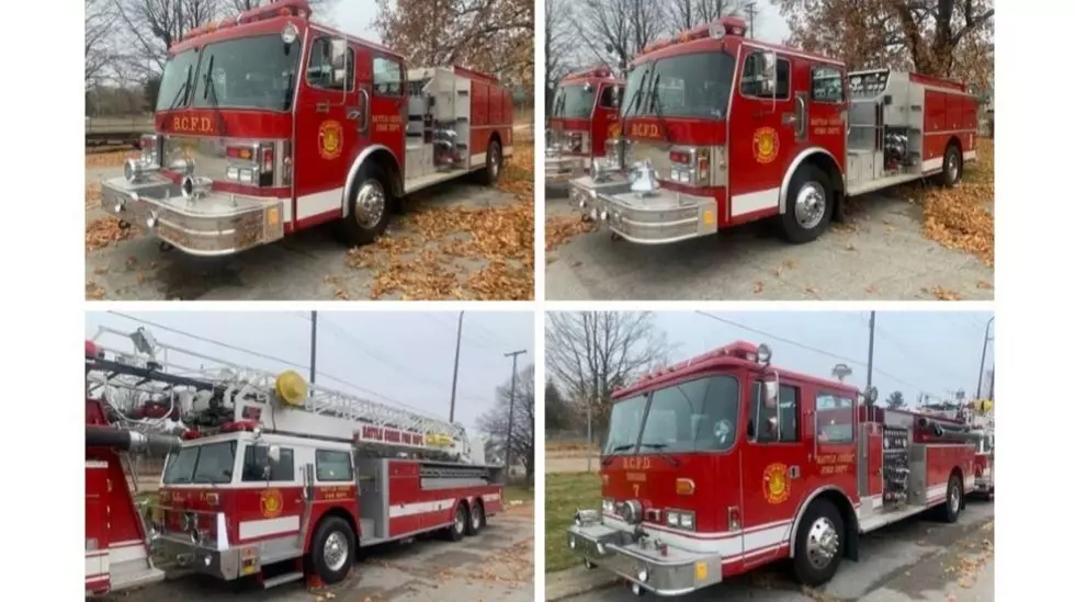 Want To Buy An Old Battle Creek Fire Truck?