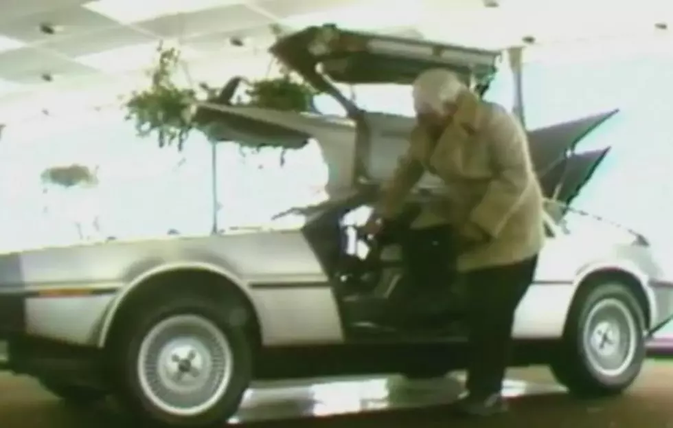 West Michigan TV Host Takes DeLorean for Test Drive in 1982