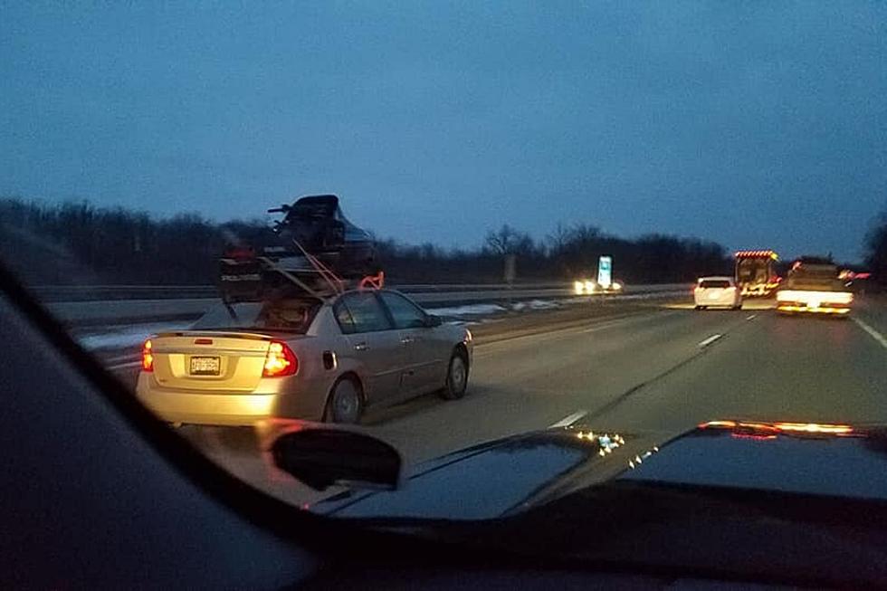 Man Goes To Extreme Lengths To Bring Snowmobile To Michigan