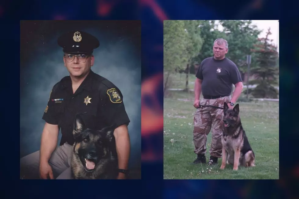 Retired Calhoun County Deputy Honored By Area K-9 At His Funeral