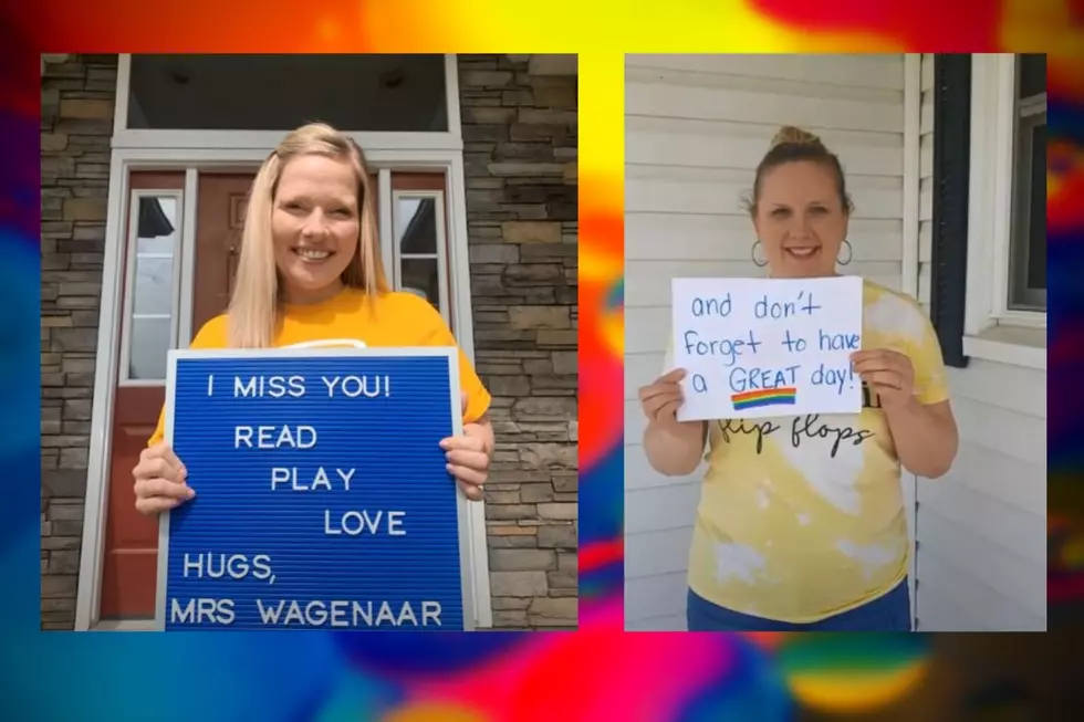 Staff At A Portage Elementary School Send Touching Message To Students