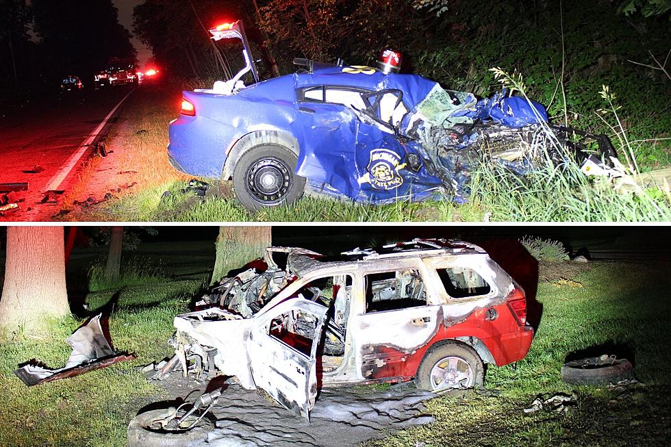 Michigan State Police Trooper Involved In Serious Head-On Crash