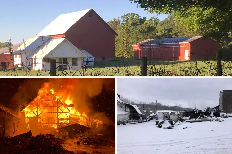 Barn Built In 1800s Destroyed In Suspicious Fire In St. Joseph County