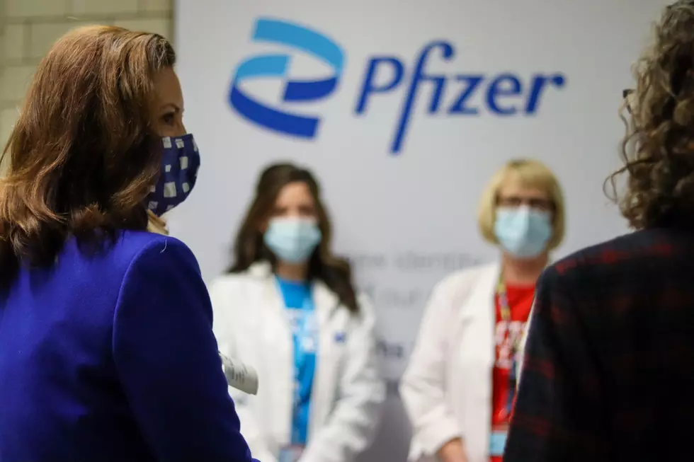 Whitmer Visits Pfizer Facility; Still Taking Government Credit