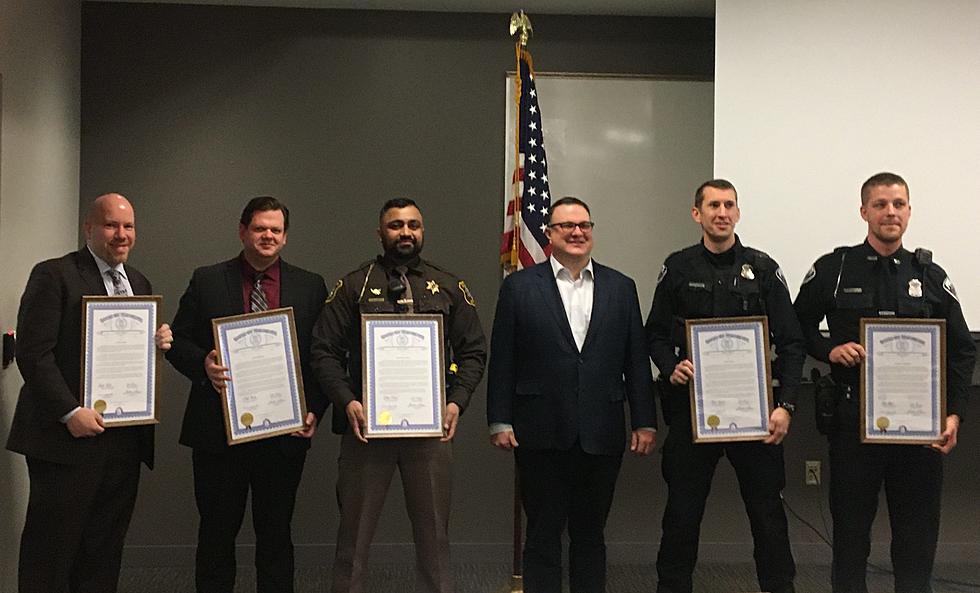 Five in Local Law Enforcement Receive Honors at Event in Marshall