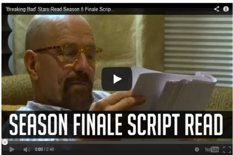 Aaron Paul And Bryan Cranston Read BB Finale For First Time