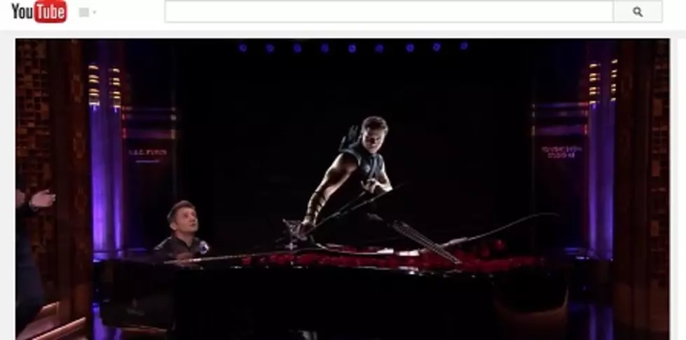 WATCH Hawkeye Sing About His Powers