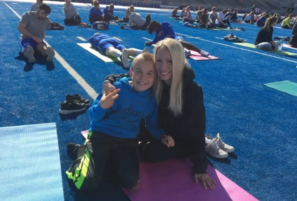 Carly&#8217;s 1st Yoga on the Blue
