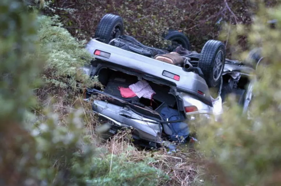 Underage Driver Rollover on 84