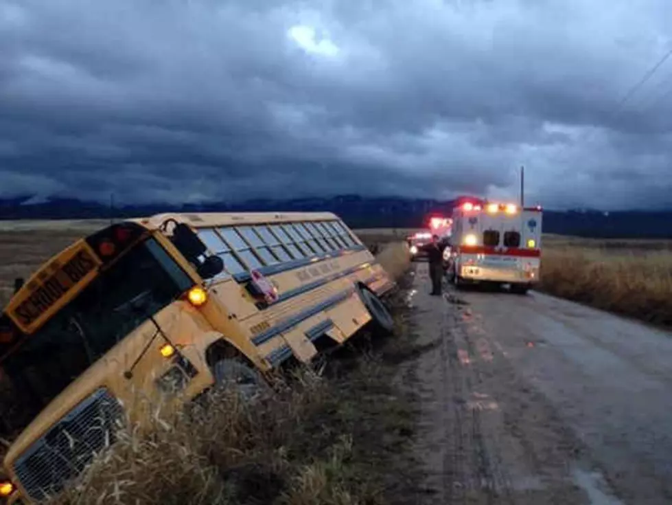 Children Injured as Idaho School Bus Slides Off Road