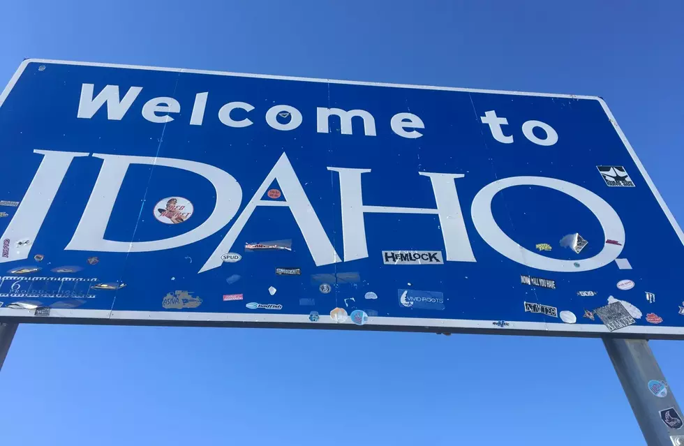 Why Are Stickers All Over Idaho's Official 'Welcome' Sign