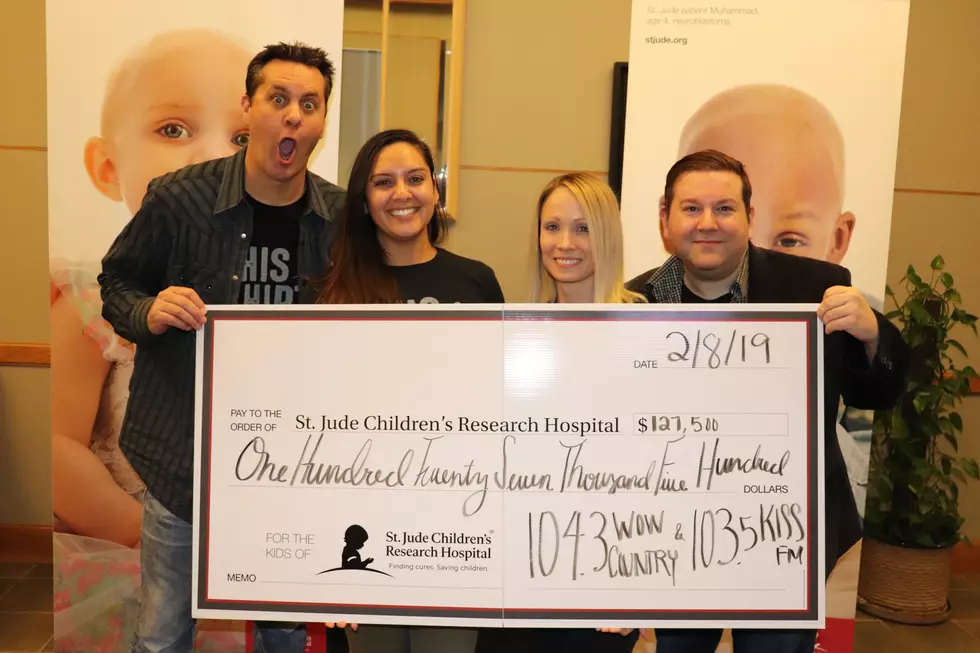 103.5 KISS-FM Helps Raise All-Time $ Record for Children's Cancer