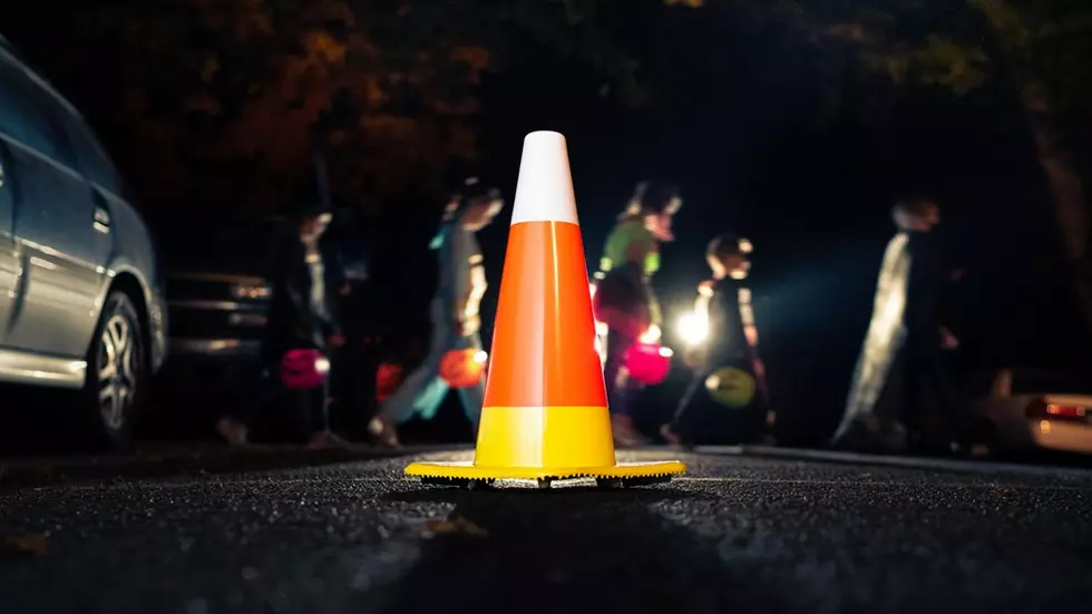 ITD Makes Candy Corn Traffic Cones for Halloween