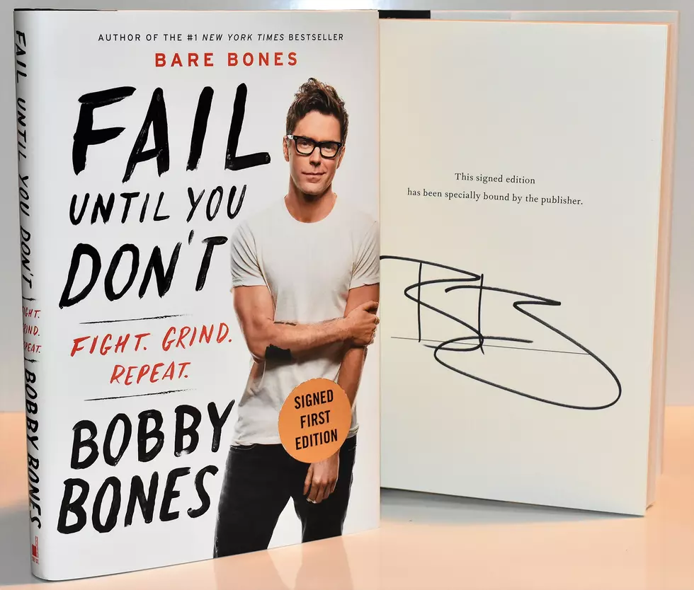 Eddie Donated Signed Book Bobby Gave Him