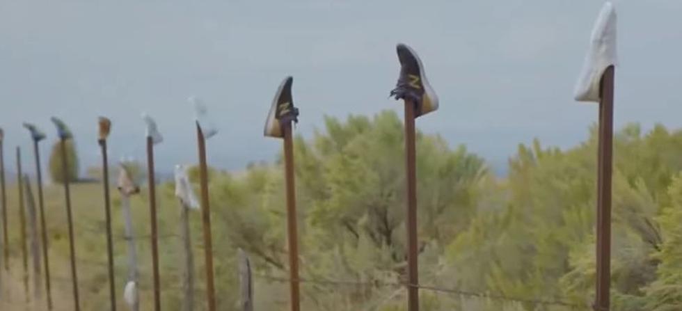 Why Are There Thousands of Shoes on Fence Posts in Kuna Idaho?