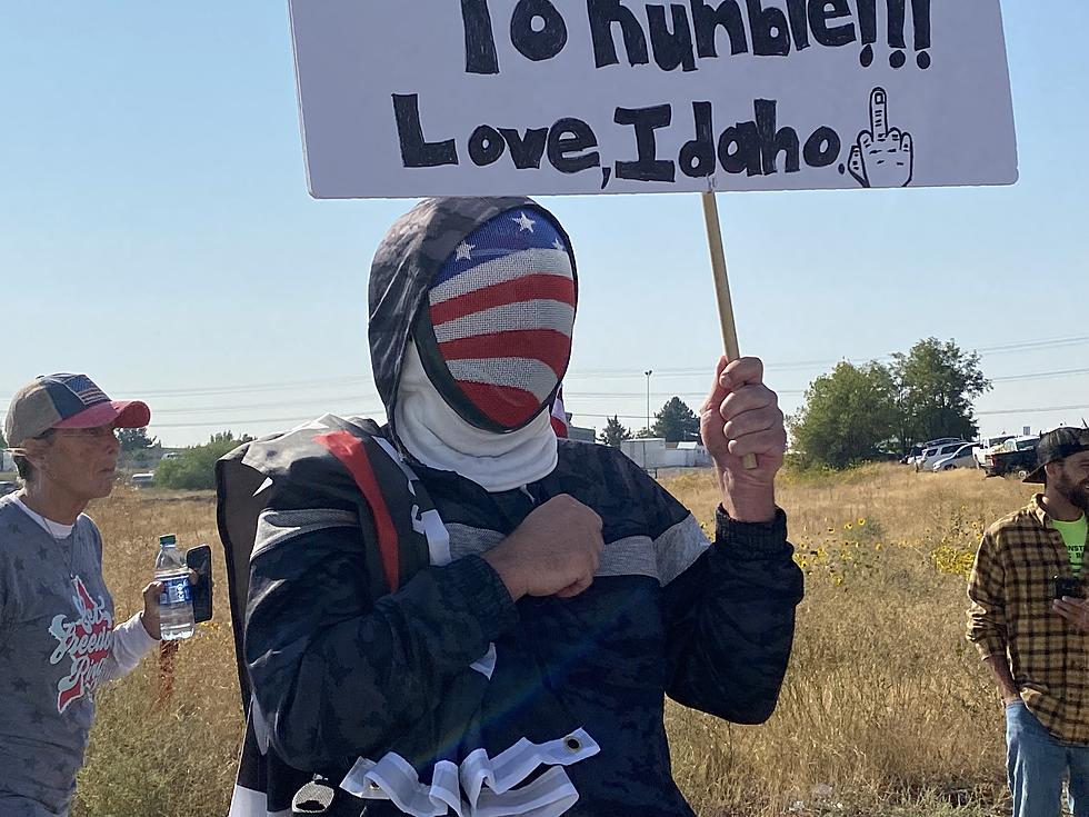 President Biden Protesters in Boise {Photos}